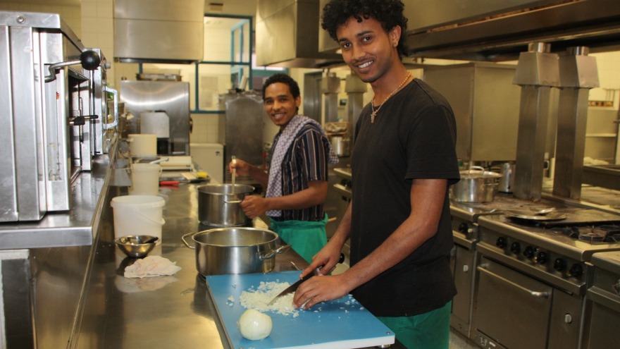 Flüchtlingspraktikanten im relexa hotel Bad Steben Flüchtlingspraktikanten im relexa hotel Bad Steben